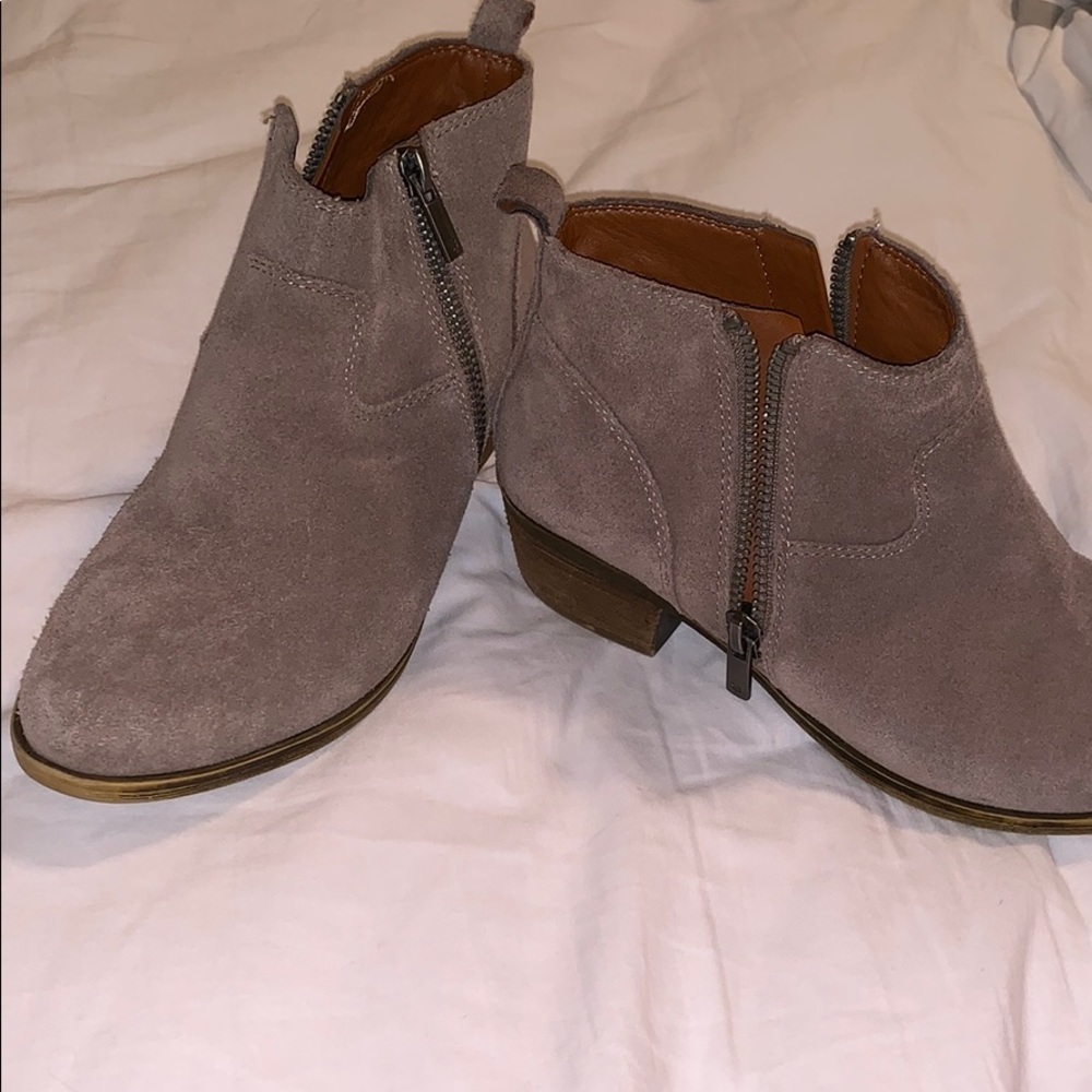 2 inch heel boots lucky brand